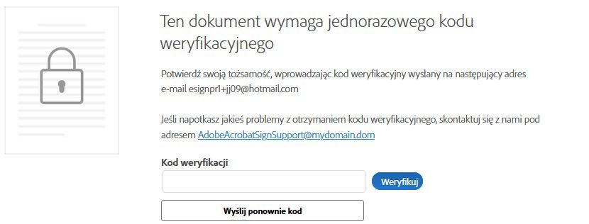 Wywołanie OTPvEm dla kodu