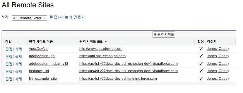 원격 사이트 URL 업데이트