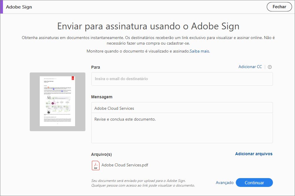 Recursos avançados dão mais controle no processo de assinatura