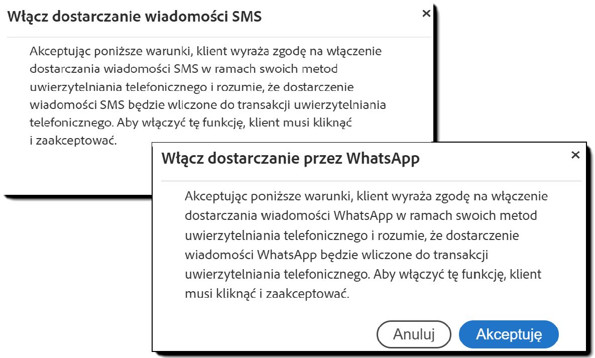Monit wyświetlany po włączeniu opcji powiadomienia o łączu.