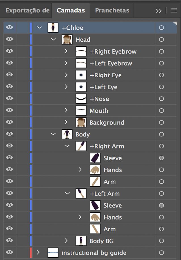 Exemplo do Illustrator