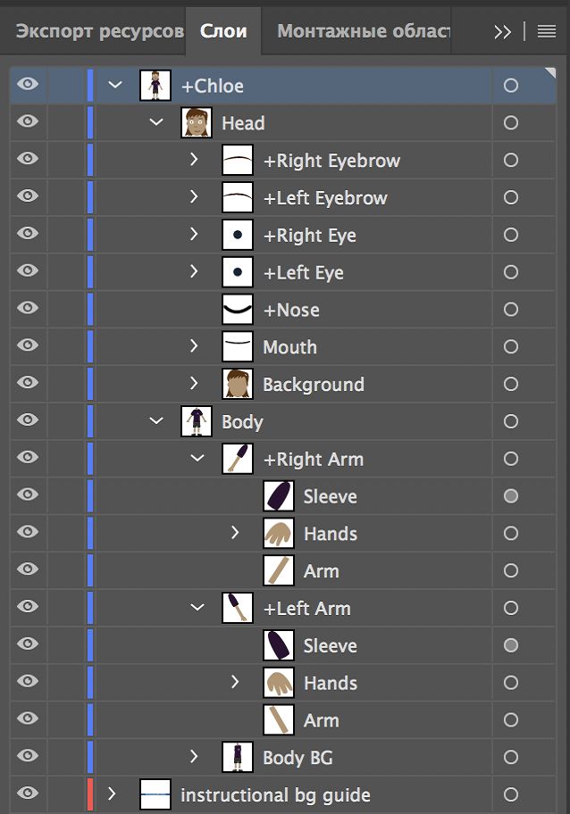 Пример Illustrator