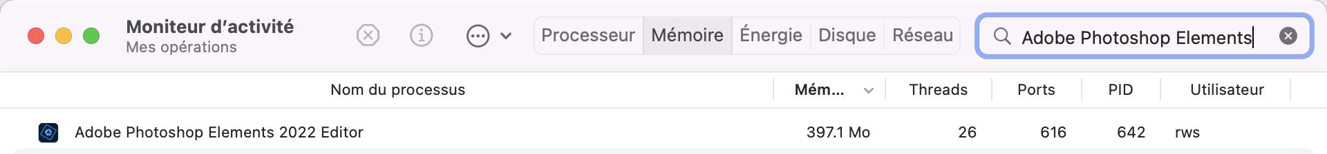 Moniteur d’activité