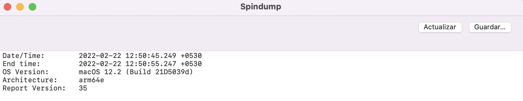 Spindump