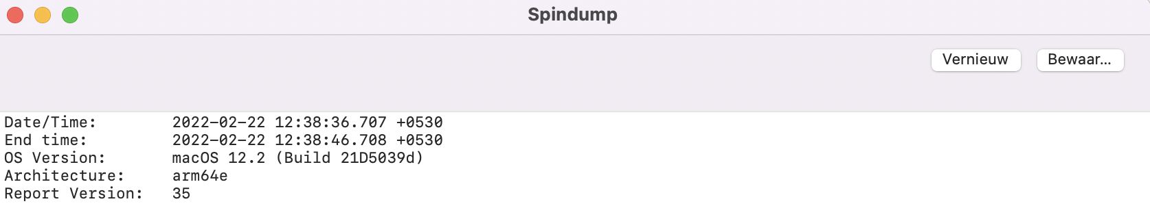 Spindump