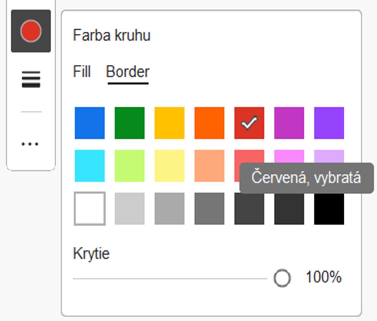 Vylepšená dostupnosť vzorkovníka farieb