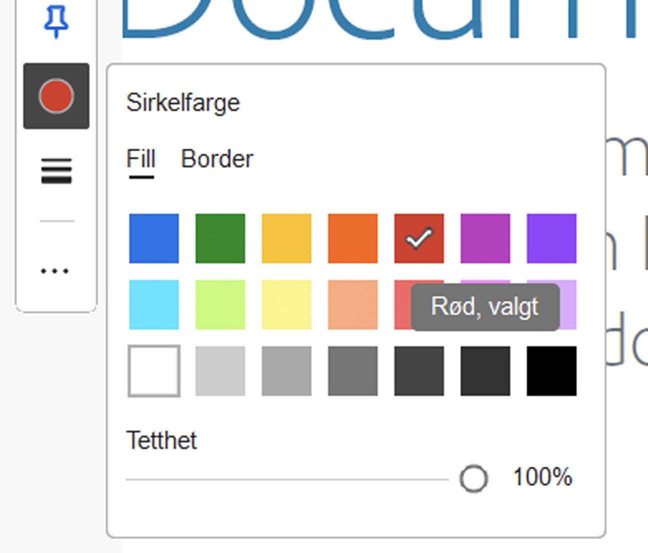 Forbedret tilgjengelighet for fargekart