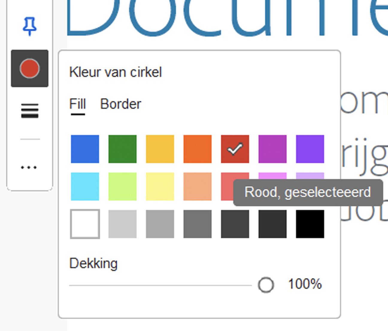 Verbeterde toegankelijkheid van kleurstalen