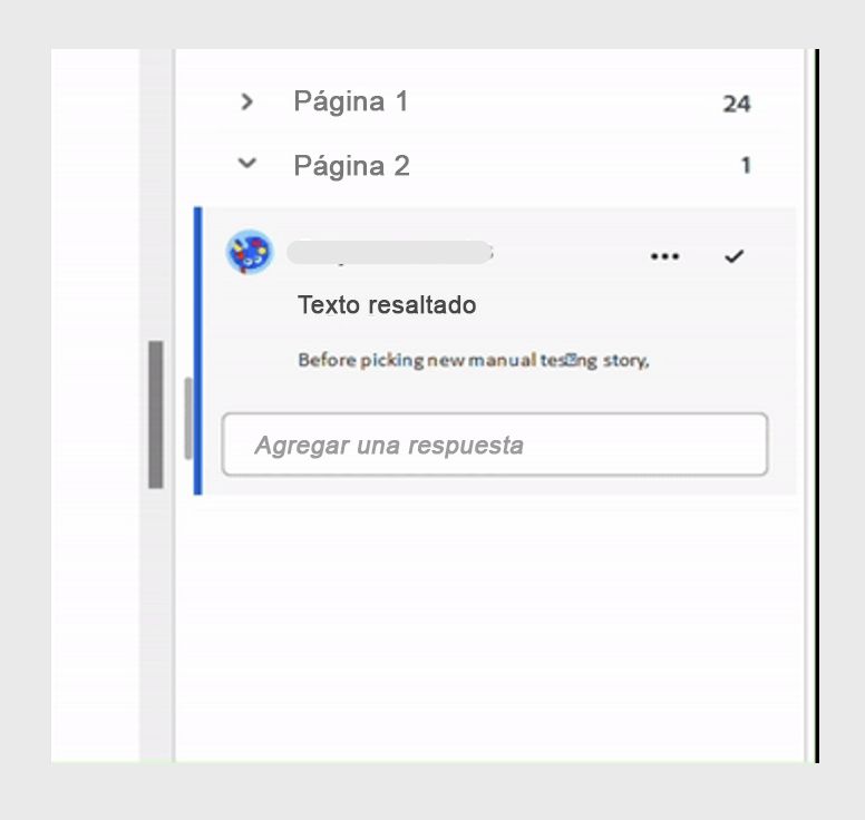 Función de rellenado automático de menciones en Acrobat