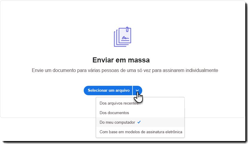 Adicionar arquivos