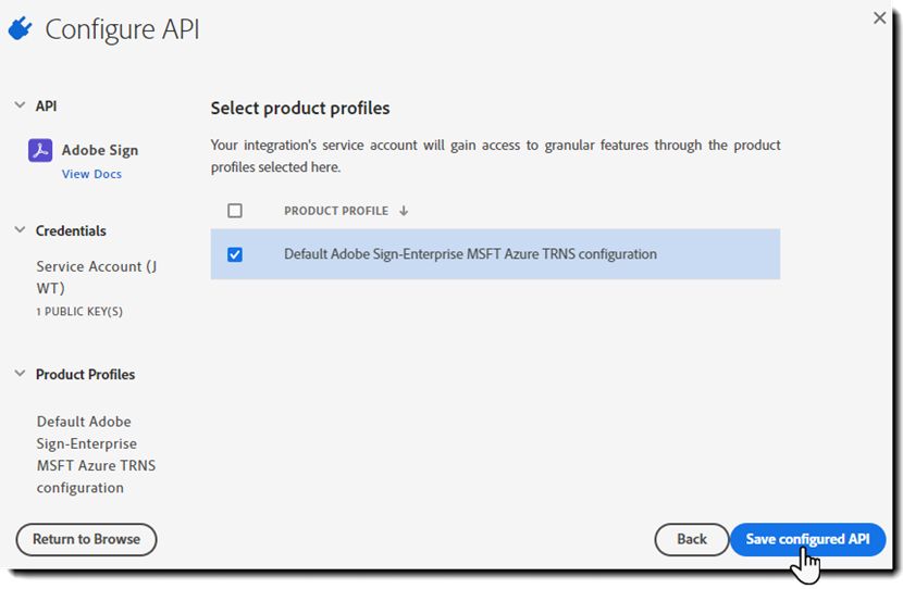 儲存設定的 API