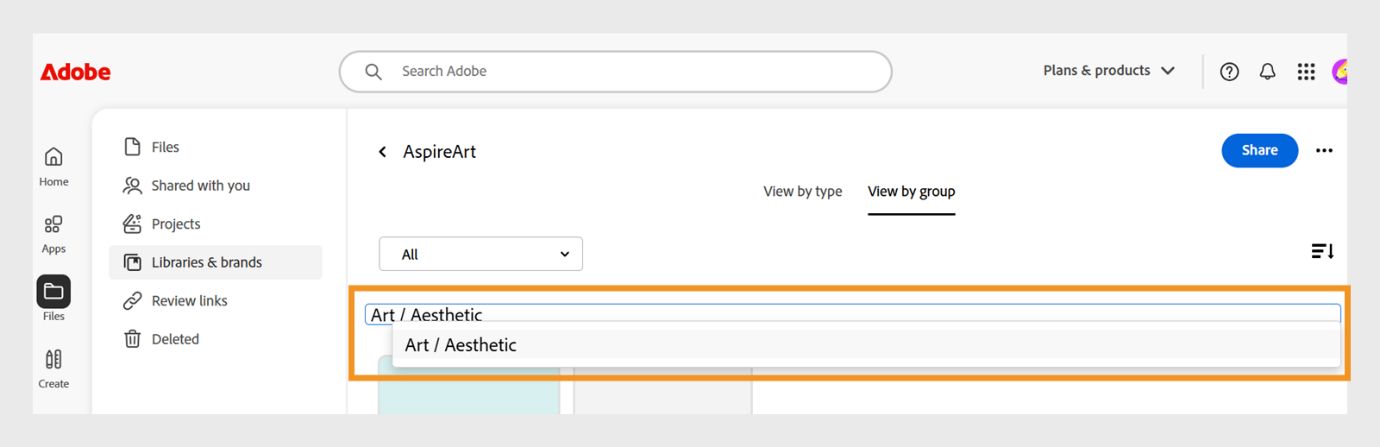 Select the path above any group or subgroup separated by forward slashes in the form of 'group/subgroup' and edit as required.