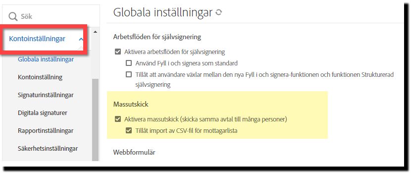 Massutskickskontroller