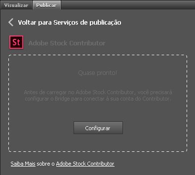 Configurar um perfil de Colaborador no Adobe Stock