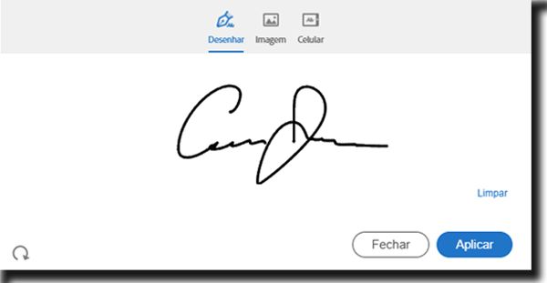 Criar sua assinatura