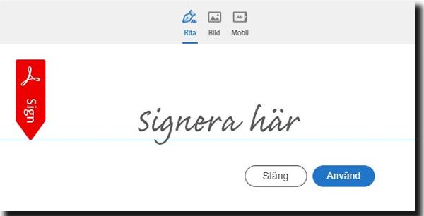 Skapa din signatur