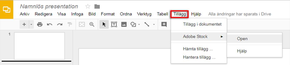 Tillägg