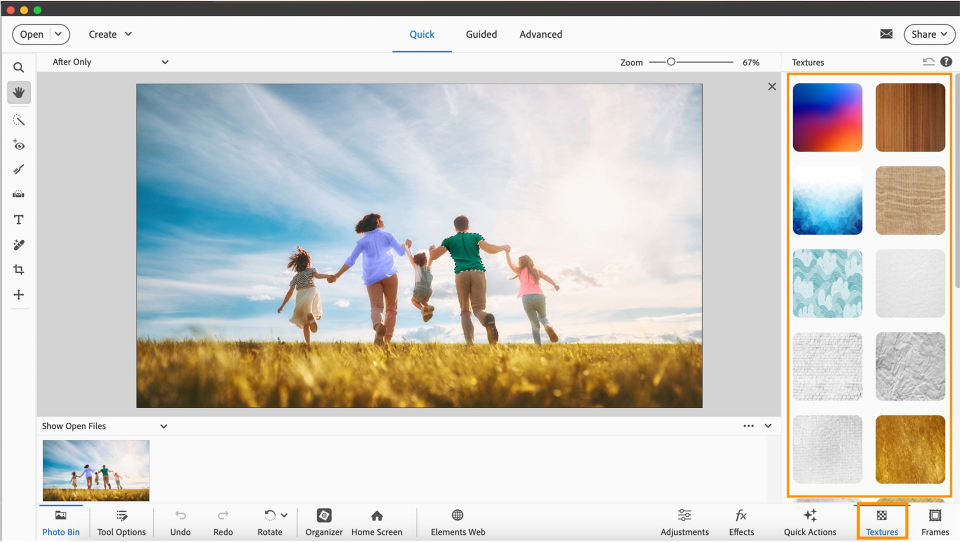 Explore new Artistic Effects in Adobe Photoshop Elements.