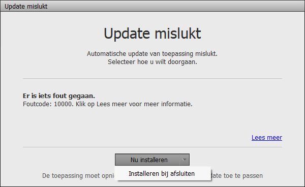 problemen oplossen met automatische updates