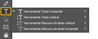 Seleccionar la herramienta Texto en la barra de herramientas