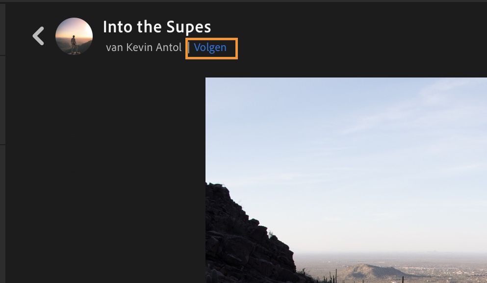 Lightroom voor desktop