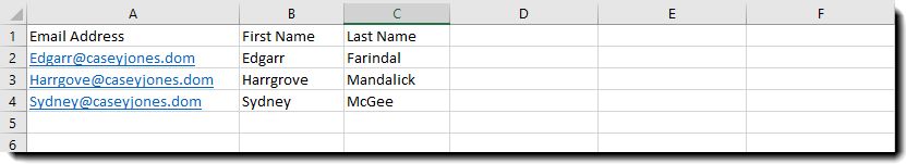 CSV-mallitiedosto