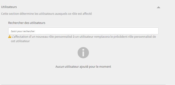 Sélectionner des utilisateurs