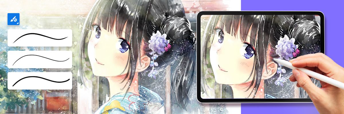 Nuevos pinceles vectoriales para manga