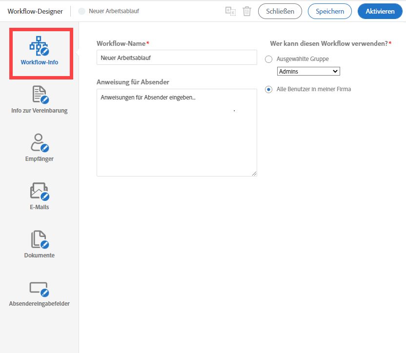 Workflow-Info