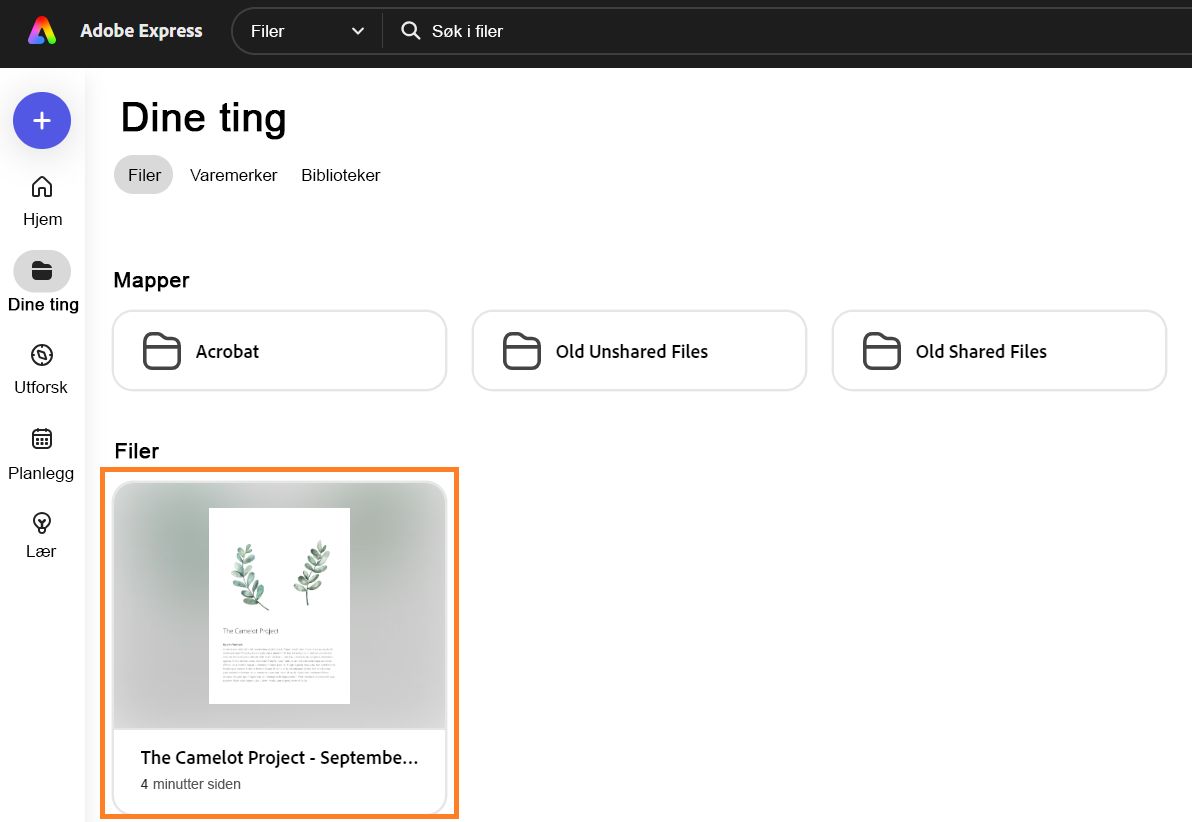 Bildeplassering i Express