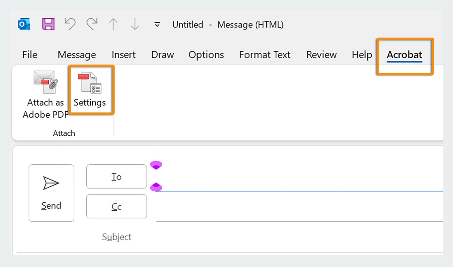 إعدادات Adobe Document Cloud