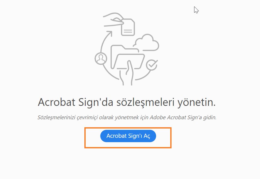 Acrobat Sign'in yenilenmesi