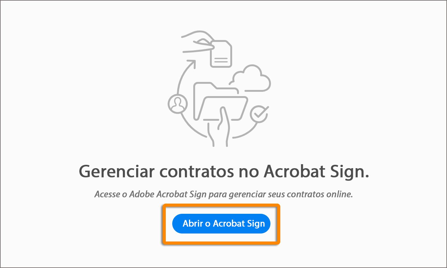 Repaginação do Acrobat Sign