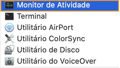 Monitor de atividades