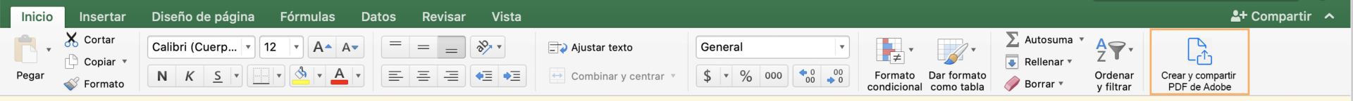 Crear y compartir Adobe PDF