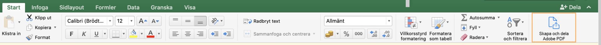 Skapa och dela Adobe PDF