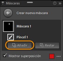 Añadir a máscara