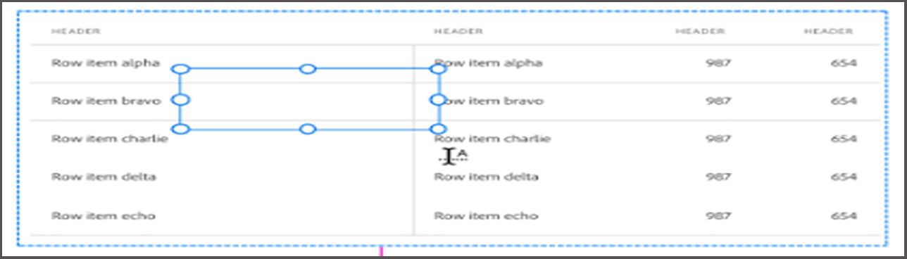 Szöveg vagy kép hozzáadása táblázaton belül