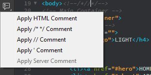 إضافة التعليقات
