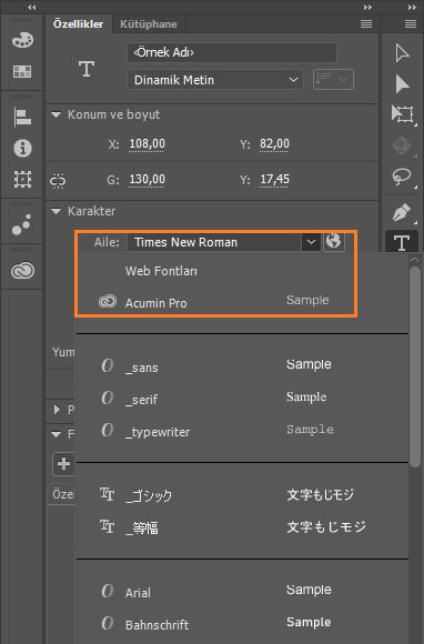 seçilen-web-font-ailesi-menüsü