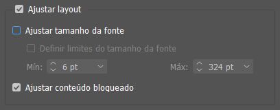 Ajustar layout