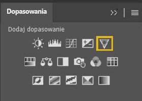 Dodawanie warstwy dopasowania Jaskrawość