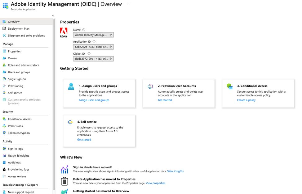 Adobe Identity Management