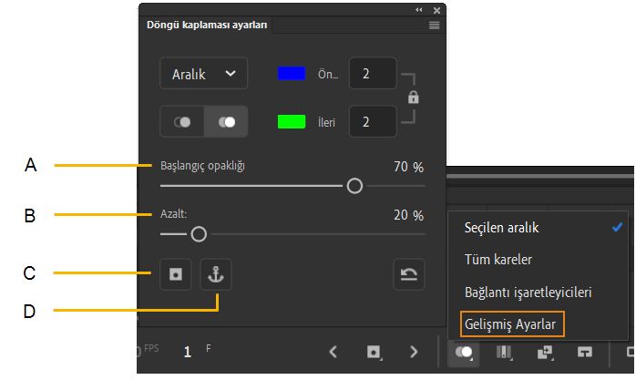 Döngü kaplaması oluşturma geliştirildi