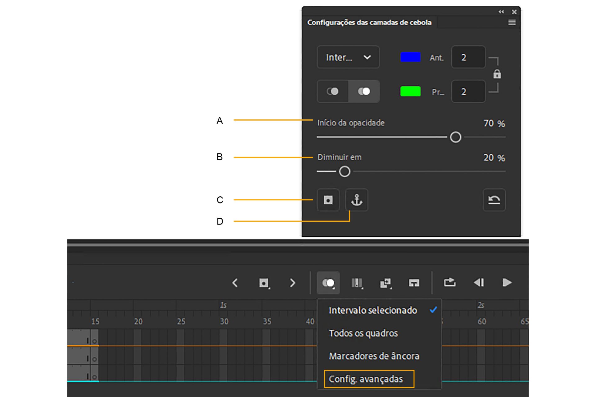 Transparência avançada