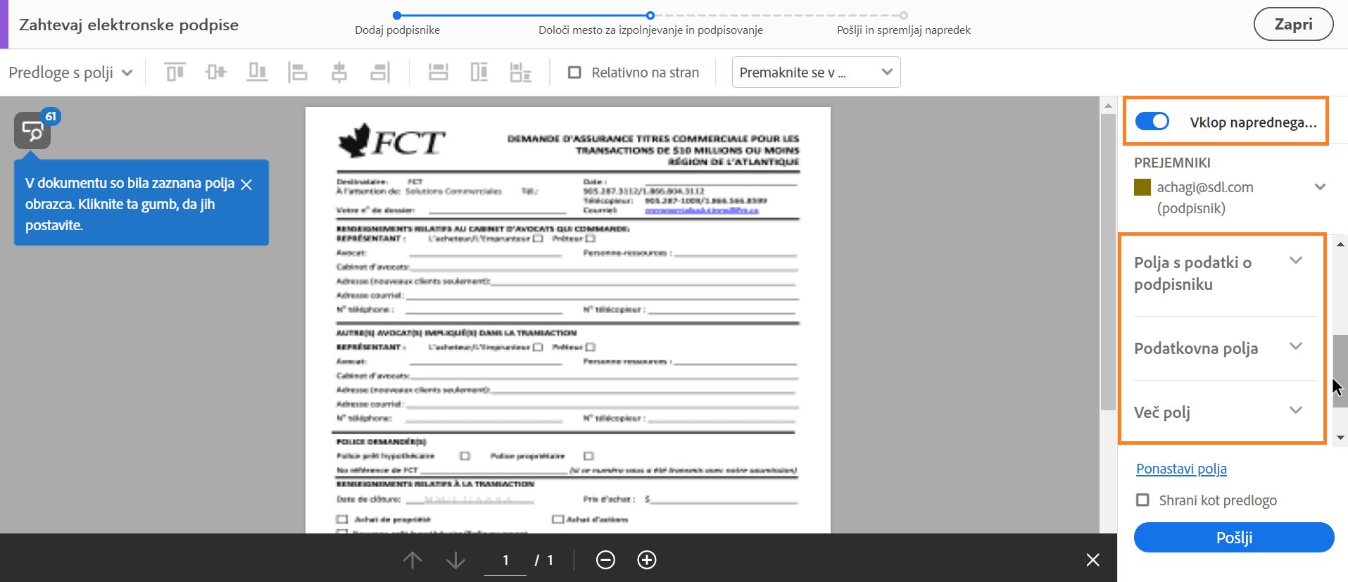 Rozšírený režim pre viacerých podpisujúcich