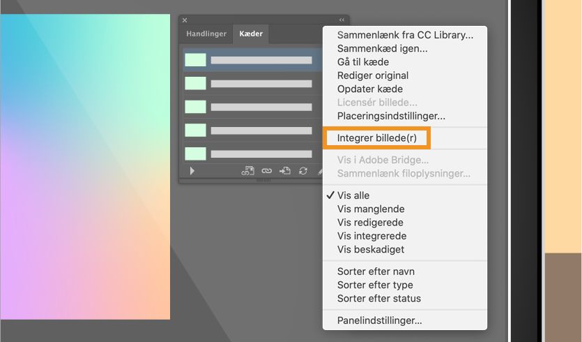 Sammenkædede objekter