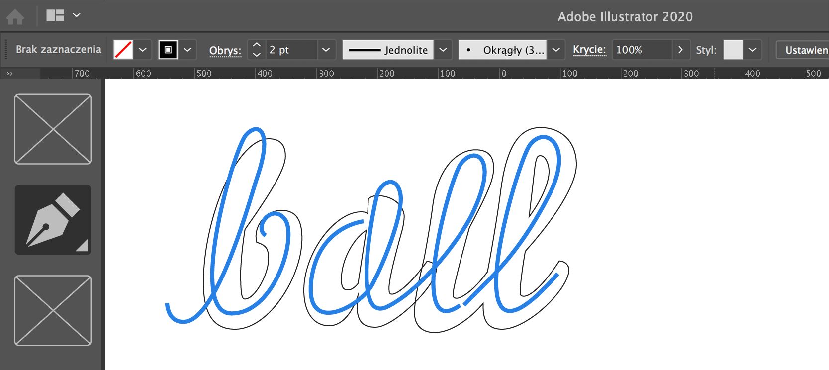 Dodaj centralny grzbiet