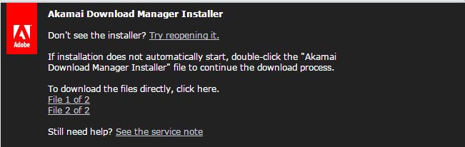 Akamai Download Manager Installer