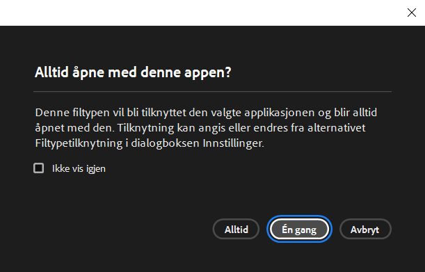 Alltid åpne med denne appen